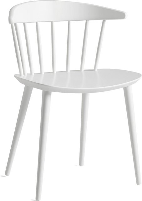HAY J104 Stuhl aus Buchenholz in Weiß im Windsor-Stil - Bild 1