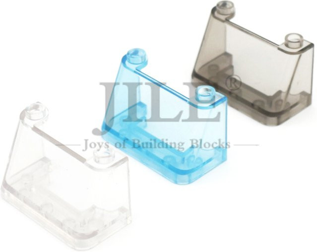 jile MOC 3823 Windschutzscheibe, Bausteine Kit, 10-teiliges Set - Bild 1