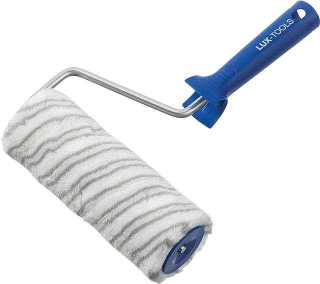 LUX-TOOLS Dispersionsroller aus Polyester mit Rahmen, Grau, Breite: 18 cm - Bild 1