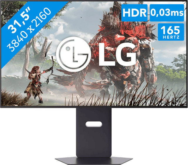 LG UltraGear 32GX850A-B OLED Gaming-Monitor, 32 Zoll, 4K Ultra HD, Schwarz - Bild 2