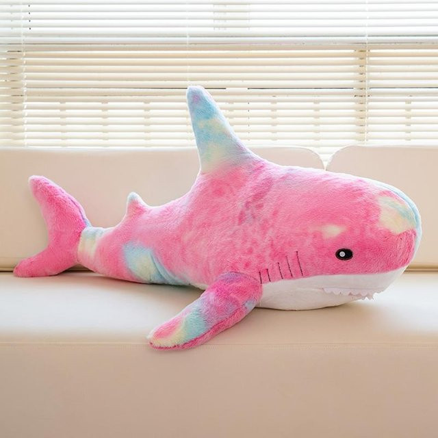 Buntes Delfin-Stofftier, Plüsch / Textil, Bunt / Mehrfarbig, ab 3 Jahre - Bild 1