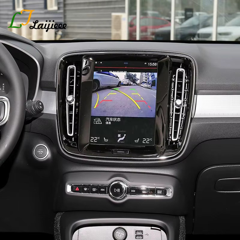 LJLAIJIEEE Rückfahrkamera mit HD-Nachtsicht und Video-Decodierungs-Interface-Kit für Volvo XC40 2018 bis 2023, Schwarz - Bild 4