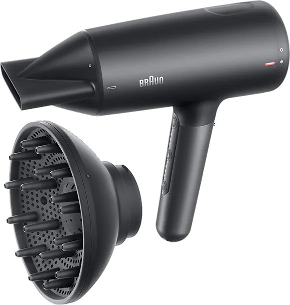 Braun HD4.2 Super Iontec Haartrockner, schwarz, Unisex - Bild 3