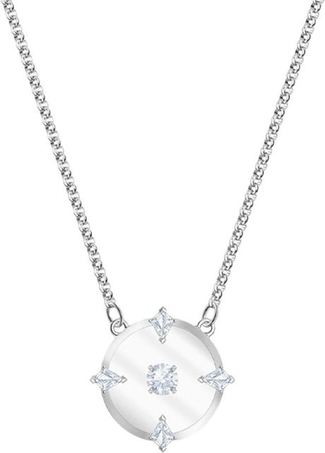Swarovski Halskette, Weiß, Silber, Kristall, Damen - Bild 1