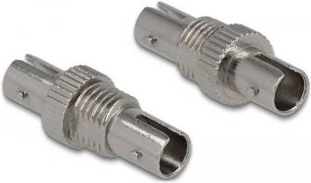Delock LWL-Kupplung 86835 Durchgangsadapter in Silber - Bild 1