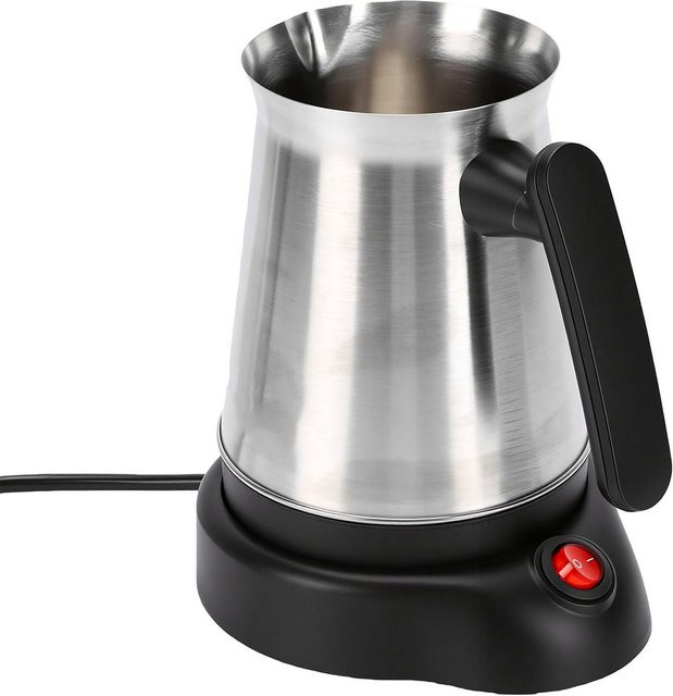 Tragbare elektrische Kaffeemaschine von Fishine aus Edelstahl in Grau, 600 ml - Bild 1