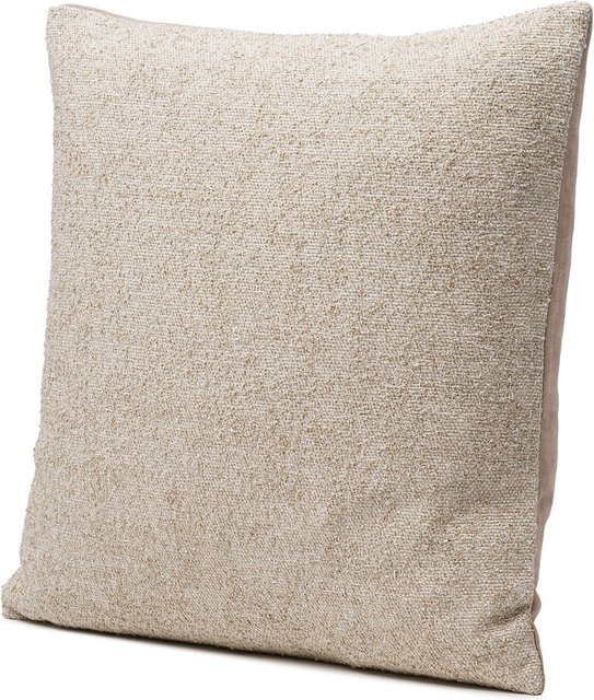 Kissenhülle BISCAJA Gozze in Grau und Beige, quadratisch, B/T/H: 40 x 40 x 40 cm - Bild 1