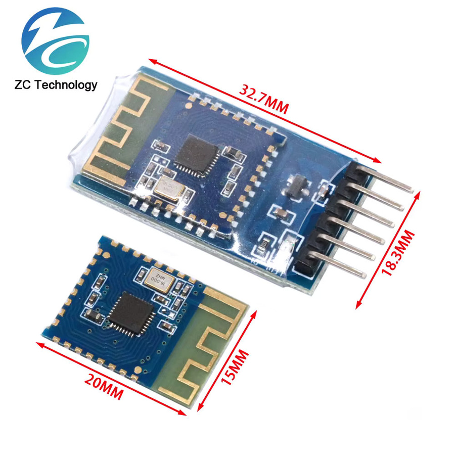 JDY-23 Bluetooth 5.0 Modul CC2541 für digitale Übertragung in Transparent/Blau - Bild 2