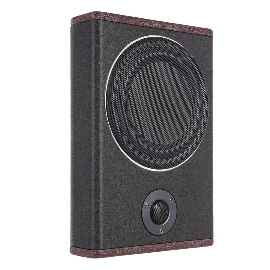 Ultra Slim Compact Active Subwoofer System 8 Zoll 600 W Underseat Car Audio Bass Box in Schwarz - Bild 5
