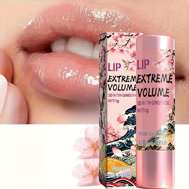 Water Ice Levin Lip Extreme Volume 3D-Creme mit Ingweröl, Glänzend - Bild 1