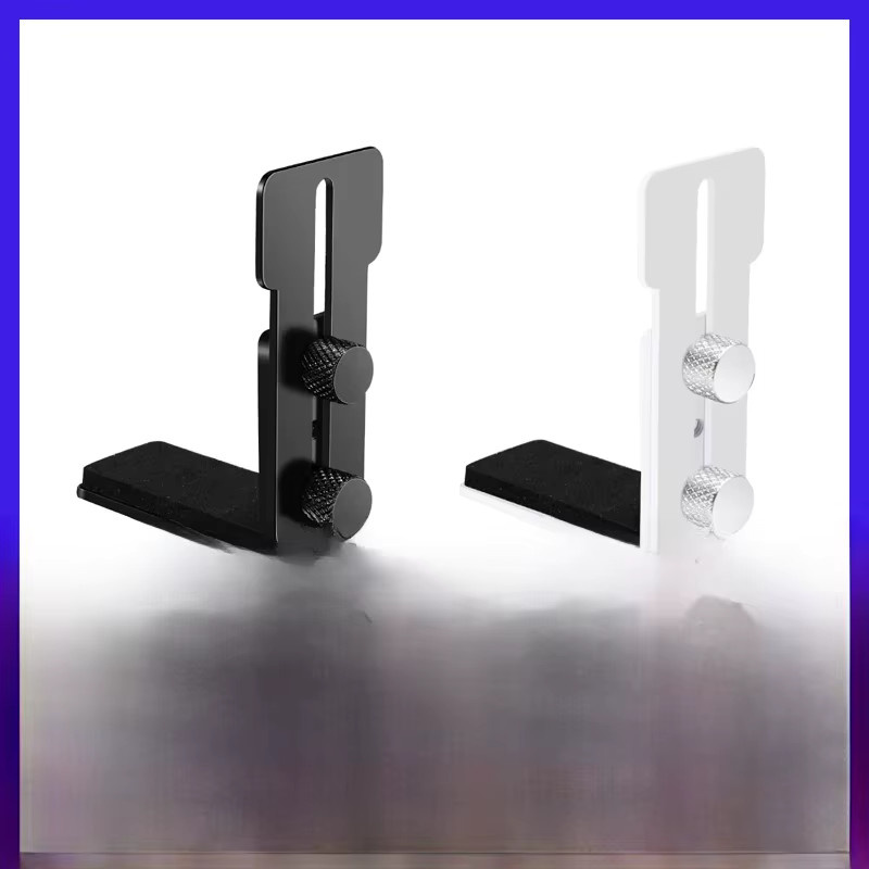 Lengdawei Computer-Grafikkartenhalter in Schwarz mit verstellbarer Metallhalterung für Gehäuselüfter, unterstützt 6–96 mm - Bild 1