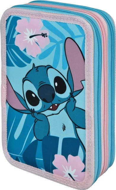 Undercover Tripledecker Etui Stitch mit Zubehör, Multicolor, Polyester - Bild 1