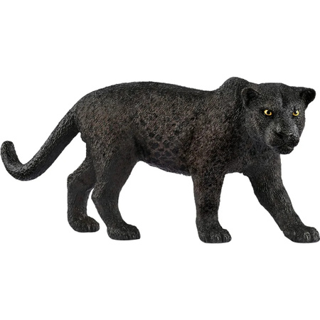Schleich Wild Life Spielfigur Schwarzer Panther in Schwarz