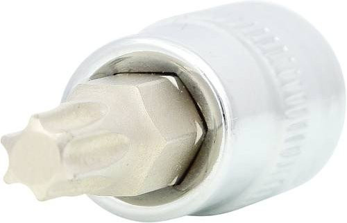 KS Tools CHROMEplus Bit-Stecknuss TX T30 in Silber aus Edelstahl - Bild 1