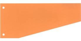 Schäfer Shop Select Trapeztrennstreifen aus Karton in Orange, 100 Stück - Bild 1