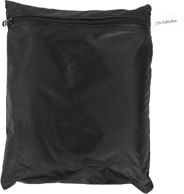 Wasserdichter und klappbarer Chaiselongue-Stuhlbezug von Igeteck für den Außenbereich in Schwarz und Silber - Bild 1