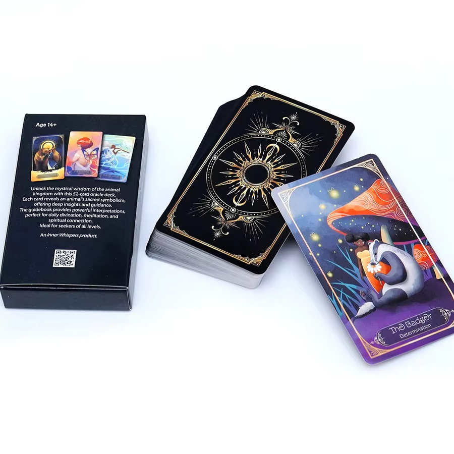 The Wild Soul Oracle Cards Tarot Deck, Partyspiel, Familienspiel, ab 14 Jahren - Bild 4