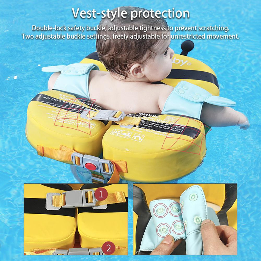 Mambobaby Baby-Schwimmkörper Bienenform gelb - Bild 4