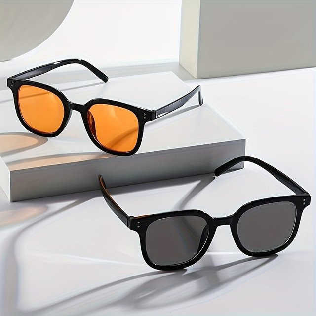 BMAD Sonnenbrille, quadratisch, Vollrand, Kunststoff, Schwarz, Unisex - Bild 1