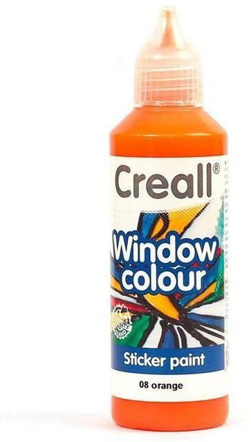 Creall Glass Fensterfarbe Orange 80 ml - Bild 1