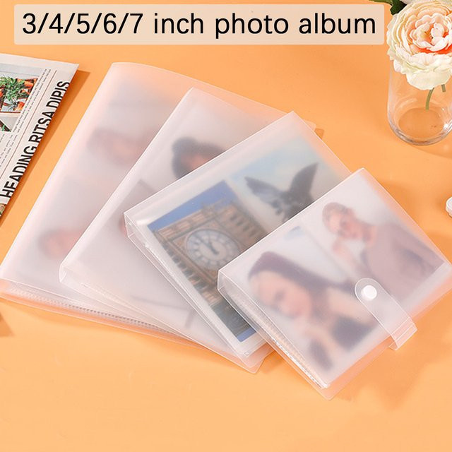 Fotoalbum mit 80 oder 160 Fächern für Polaroid-Karten und Idol-Fotokollektionen, Kartenhalter für 3-7 Zoll Fotos in Mehrfarben - Bild 1