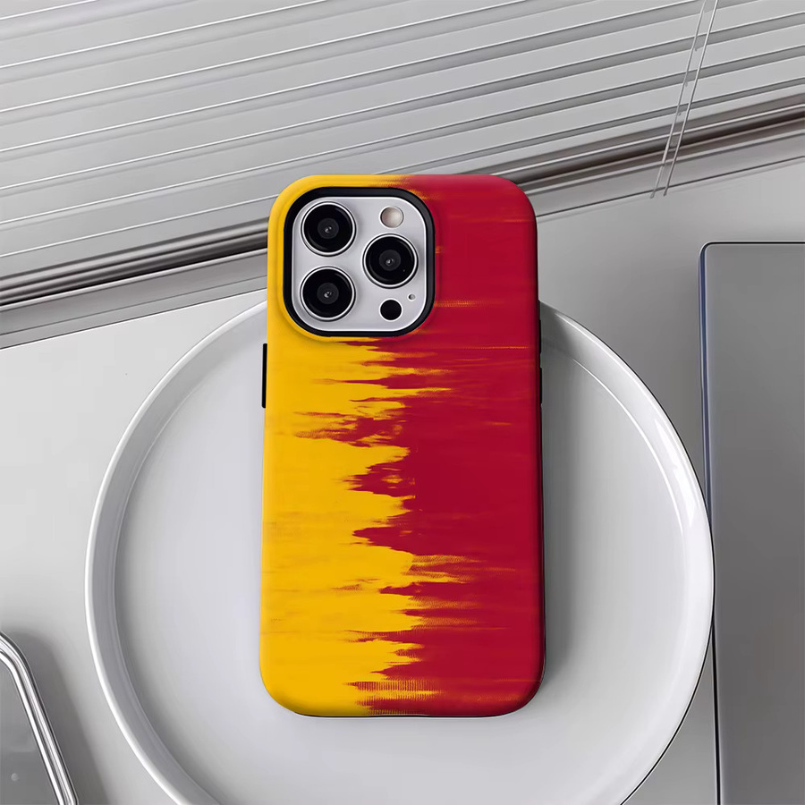 BioCase Sunset Blur Gradient 2-in-1 MagSafe Handyhülle für iPhone 17 16 15 14 13 12 Pro Max Plus, stoßfeste PC-Hülle, Multicolour - Bild 2