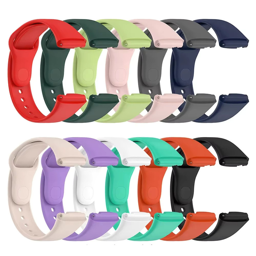 Xiaomi Uhrenarmband Silikon, green, Redmi Watch 3 Active/Lite - Bild 1
