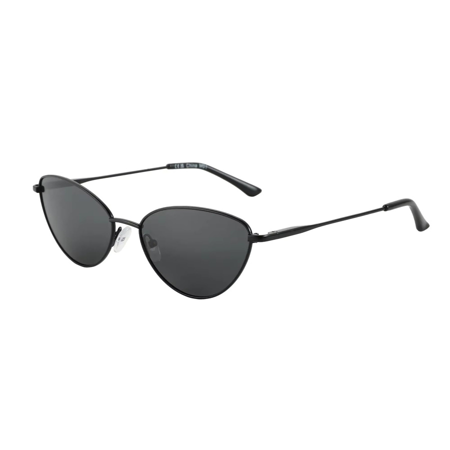 BLUEMOKY Cat-Eye Sonnenbrille, Metall, Vollrand, Schwarz, Damen, polarisiert - Bild 2