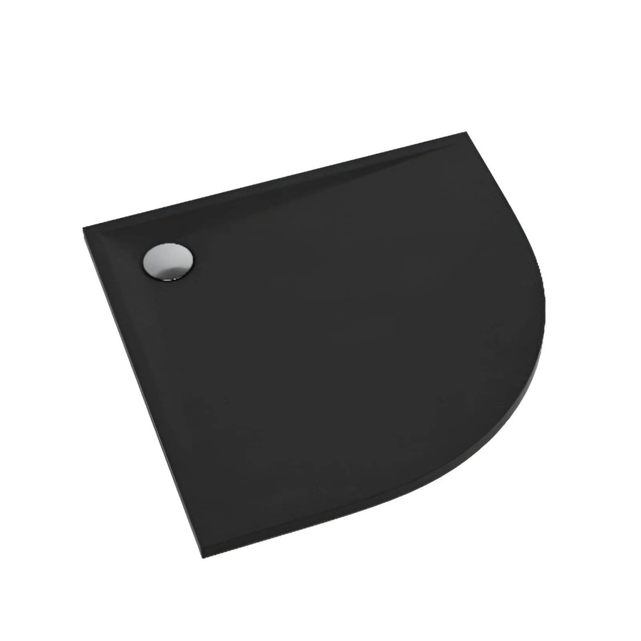 Stano Duschwanne Viertelkreis Stabildense Ultralight Premium Aura in Schwarz B/T: 90 x 90 cm - Bild 2