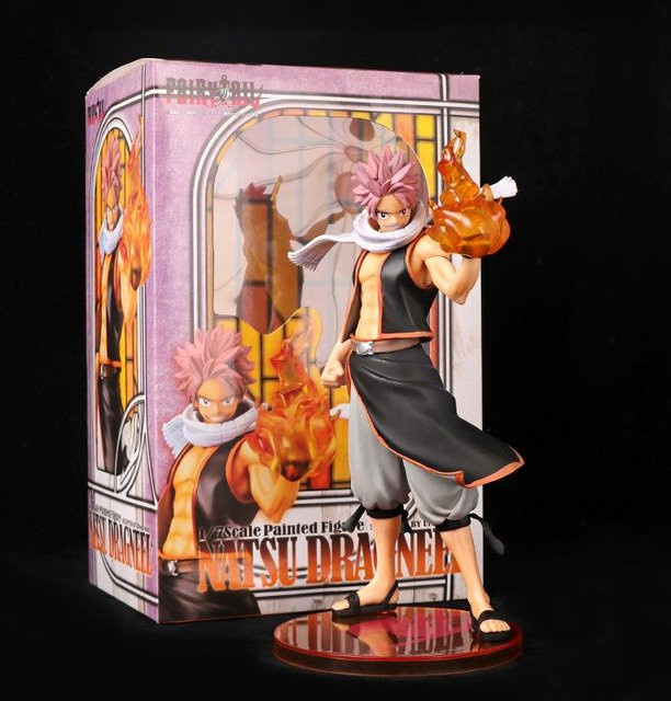 Fairy Tail Etherious Natsu Dragneel Actionfigur, mit Ersatzhand, 23cm, ab 18 Jahren - Bild 1