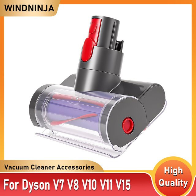 Milbenentfernungs-Vakuumbürstenkopf für Dyson V7 V8 V10 V11 V15 SV10 SV12 Staubsauger zur Reinigung von Matratzen, Sofas und Betten aus Kunststoff - Bild 1