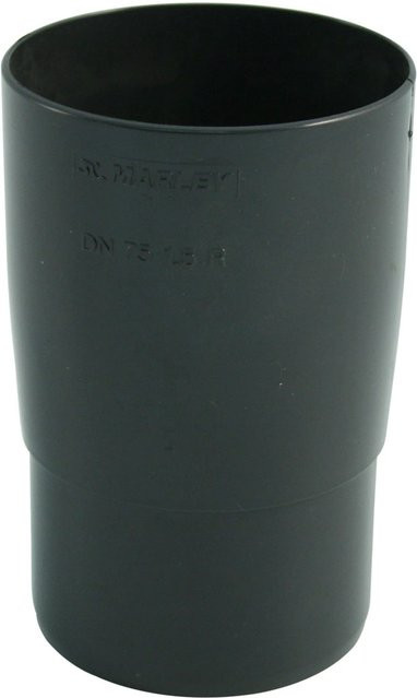 Marley Rohrmuffe DN 75 Anthrazit - Bild 1