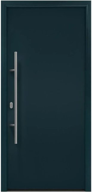 EcoStar Haustür Isopro IP 010 Anthrazitgrau B: 110 cm, H: 210 cm, DIN Links - Bild 1