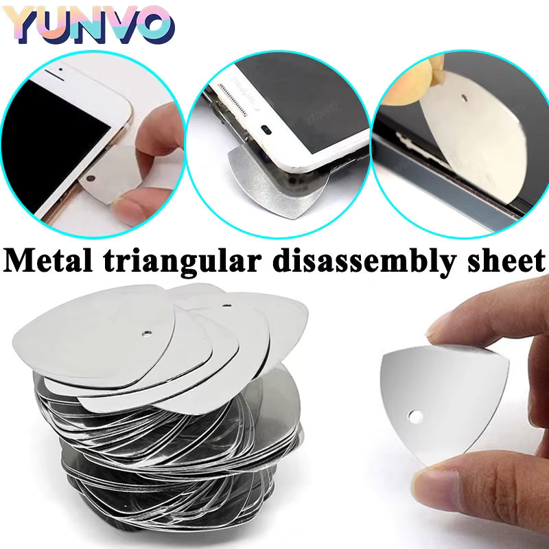 6-in-1 Handy-Reparatur-Set aus Metall in Silber für Tablet und Smartphone zur Demontage und zum Öffnen von Geräten - Bild 4