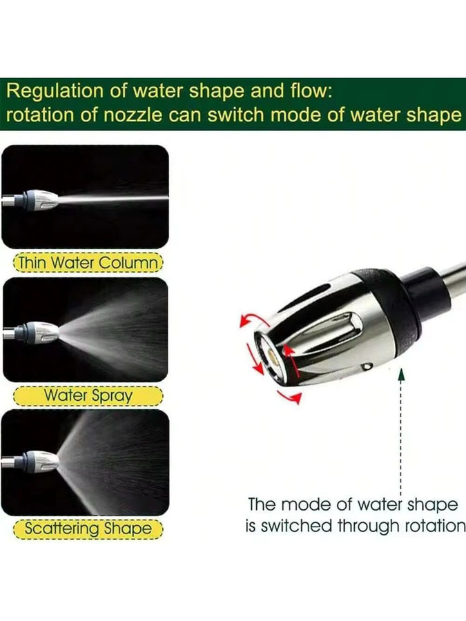 Hydroforce Turbo-Waschmaschine Hochdruck-Wasserschlauchdüse - Bild 3