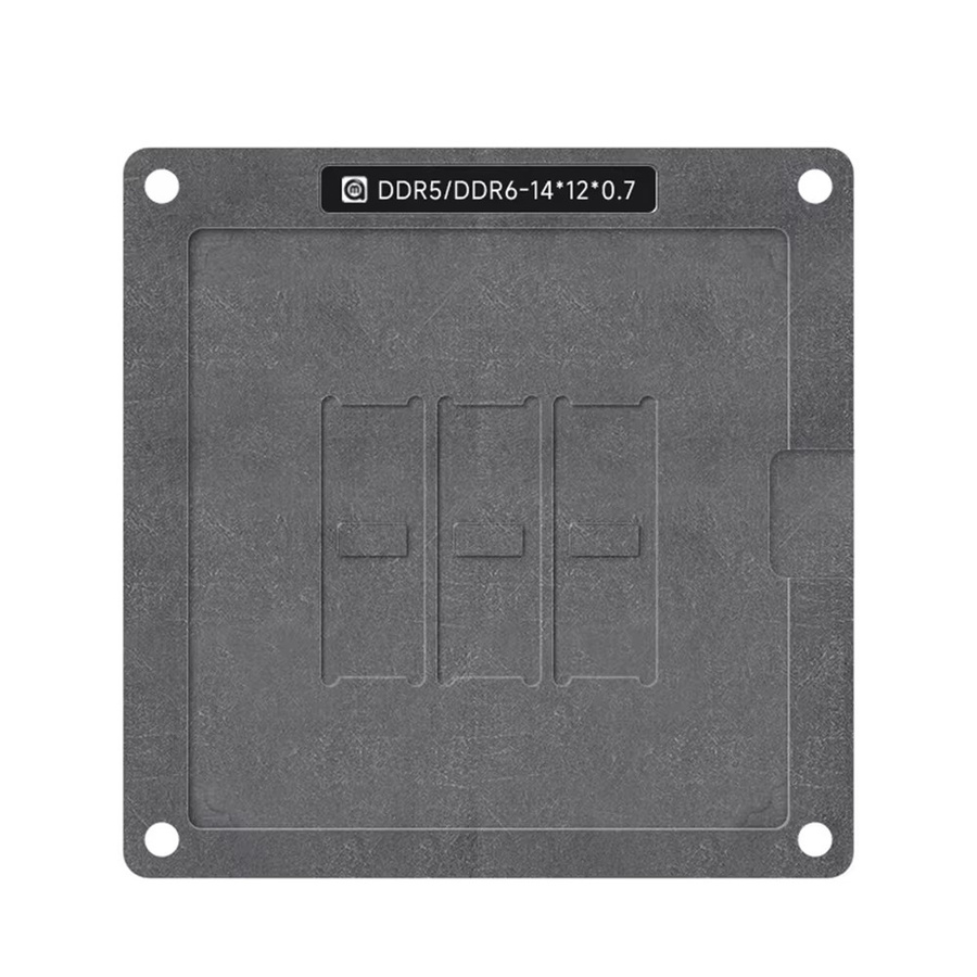 AMAOE BGA Reballing Vorlage für DDR5 DDR6 BGA170 BGA180 BGA266 VRAM Chip Positionierung Platte zur Motherboard Reparatur - Bild 4