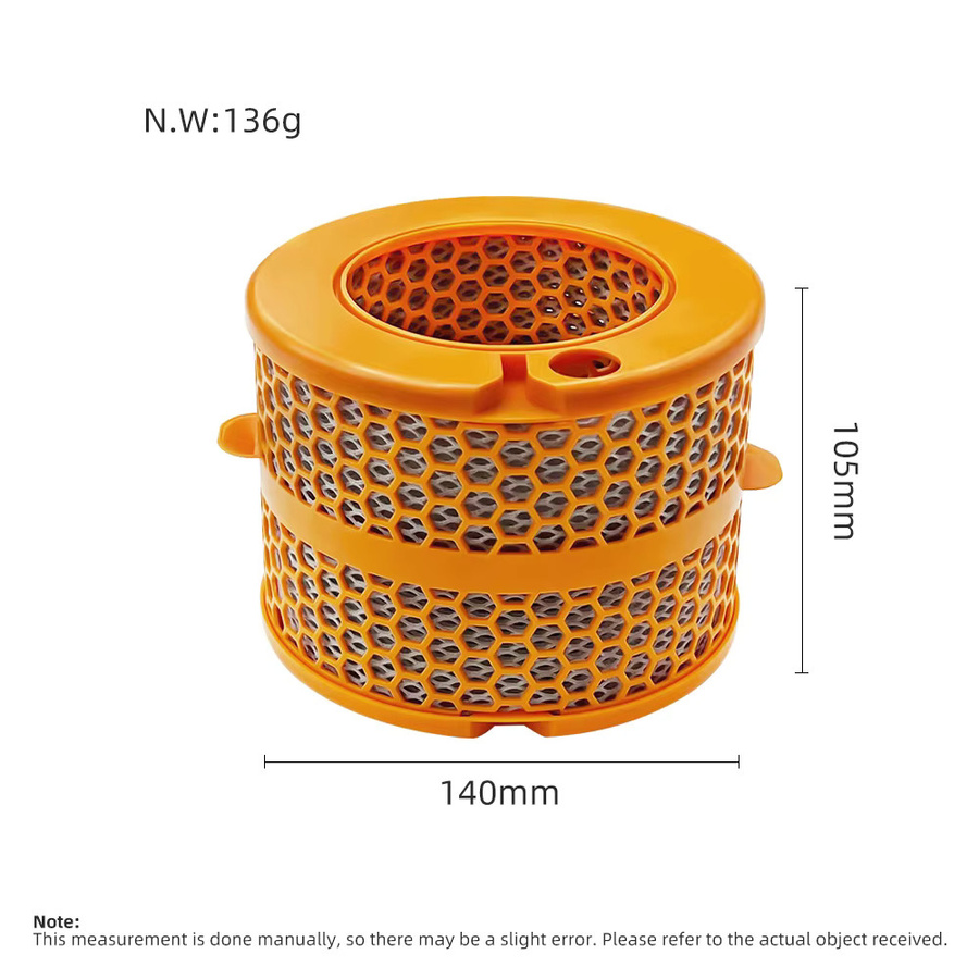 OSSIEAO Verdampferfilter Ersatzteil in Orange, kompatibel mit Dyson PH01, PH02, PH03, PH04 und PH3A Luftreinigern - Bild 2