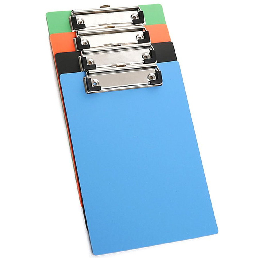 Yiran Furniture Clip-Dateiordner A5 aus Kunststoff in reinfarbig als Schreibunterlage und Dokumentenhalter für Büro und Schule - Bild 2