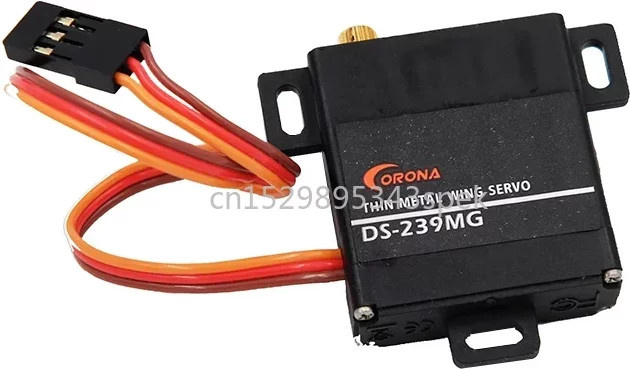 Corona DS239MG Digital Metal Slim Wing Servo, Metall, Schwarz - Bild 1