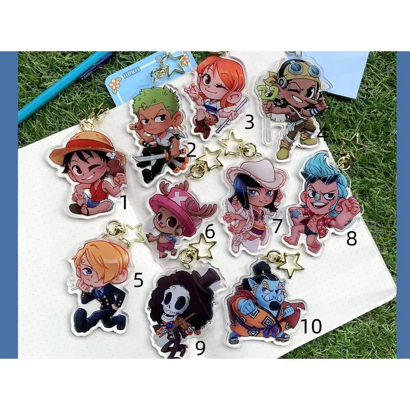 Bandai One Piece Acryl-Anhänger Strohhüte, Schlüsselanhänger - Bild 2