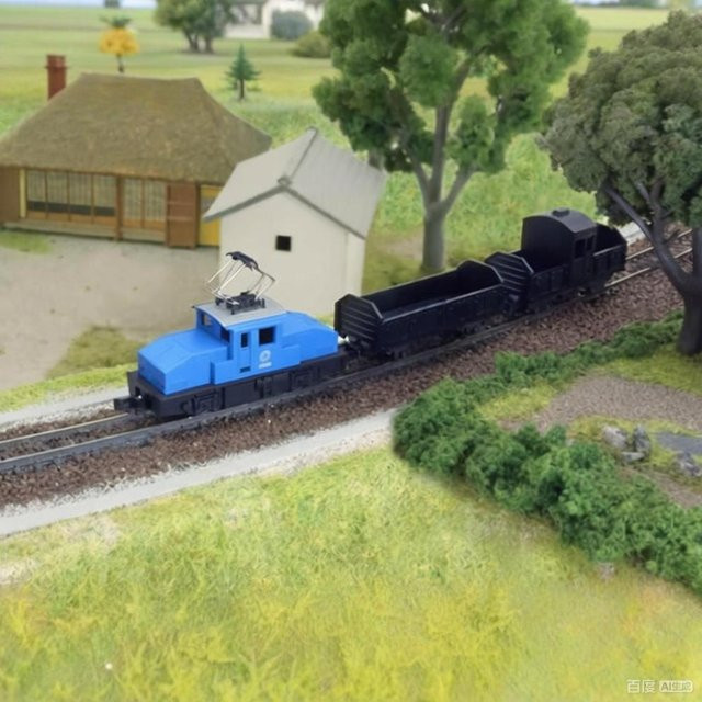 KATO N-Typ 1/160 Zugmodell, Motorisierte Lokomotive, Blau - Bild 1
