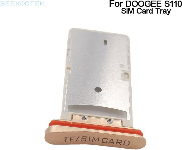 Doogee S110 SIM-Kartenfach und TF-Karten-Halter Adapter in Silber - Bild 1