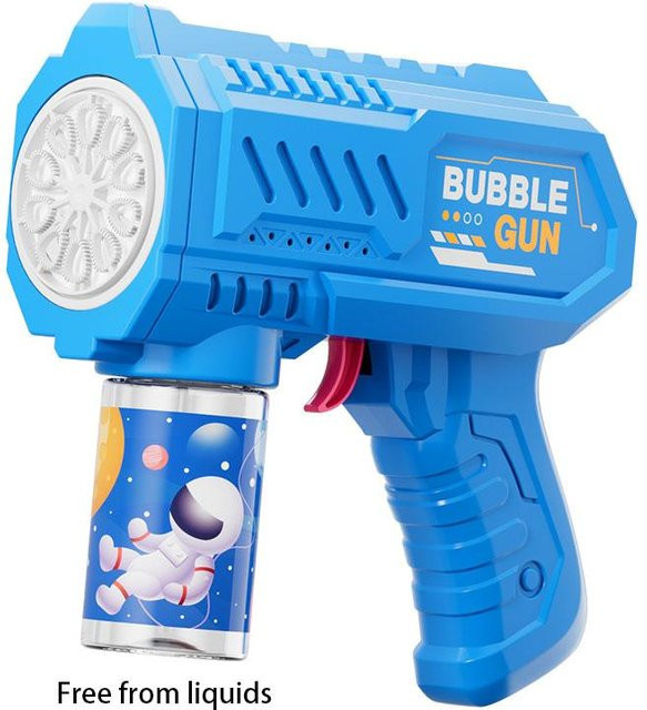 Yiran bag Astronaut Elektrische Seifenblasenpistole, Blau, ab 6 Jahre - Bild 1