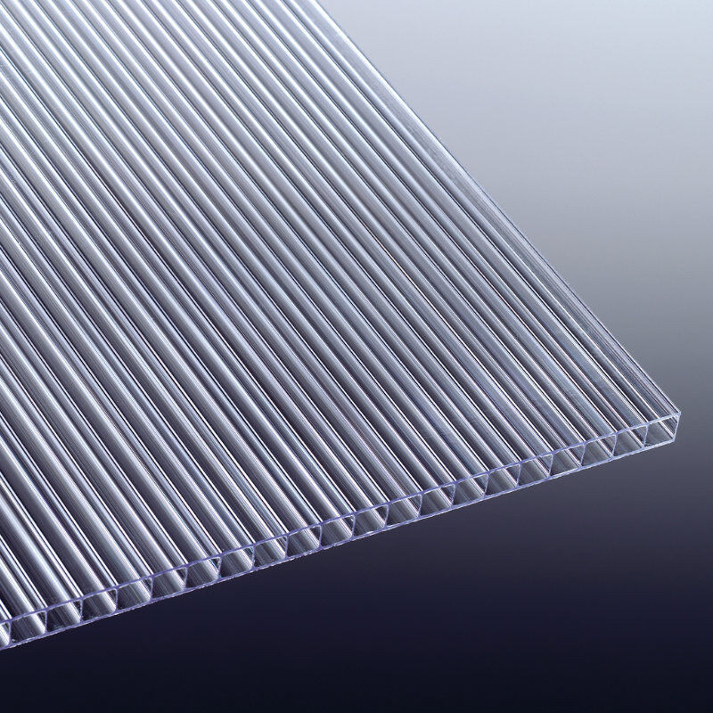 Doppelstegplatte Polycarbonat T&J Mini, glasklar, Stärke: 4 mm, Breite: 62 cm, Länge: 150 cm - Bild 1