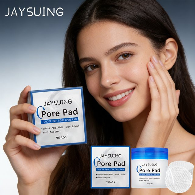 Jaysuing Wattepads mit Hyaluronsäure, Gesicht, Unisex - Bild 1