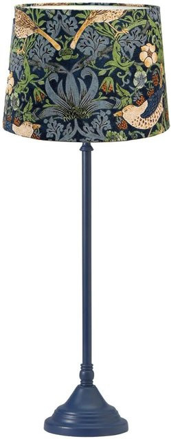 PR Home Tove Tischleuchte in Blau und Mehrfarbig mit Morris-Design, B/T/H: 20 x 57 x 57 cm - Bild 1