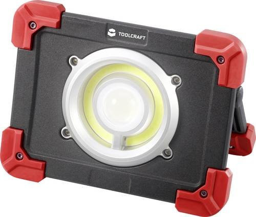 Toolcraft LED Arbeitsleuchte akkubetrieben 10W 1400lm Schwarz - Bild 1