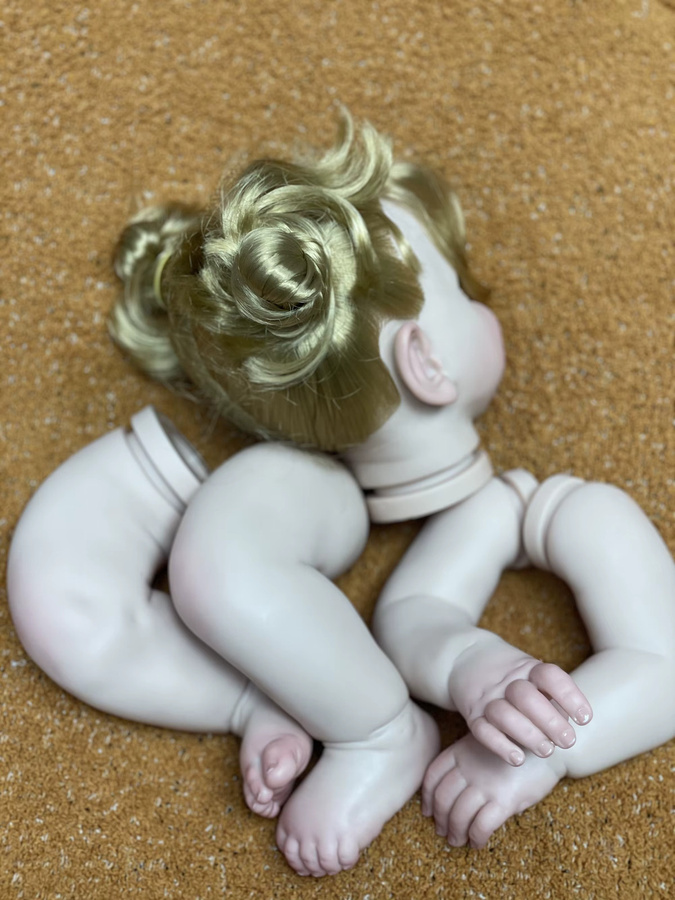 AnjoDoll Yannik Neugeborene Baby Puppe Kit - Bild 2