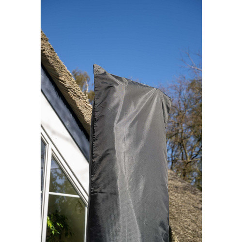 GARDEN IMPRESSIONS Sonnenschirmhülle für Serie Hawaii, Schwarz, Polyester, Durchmesser: 260 cm - Bild 3
