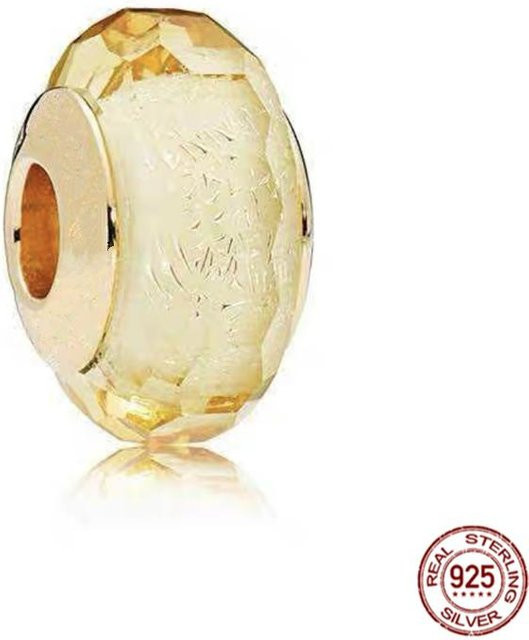 Pandora Charm, 925 Silber, Murano Glas, Perle, Damen - Bild 1